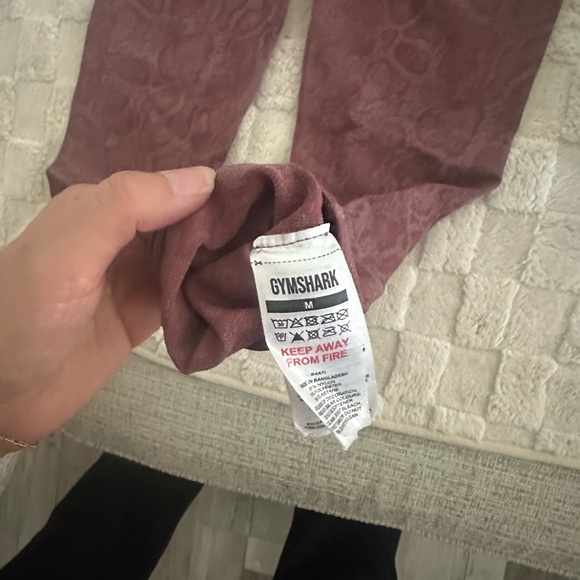 Gymshark Light Blue Seamless Leggings - Size M - Picture 7 of 16